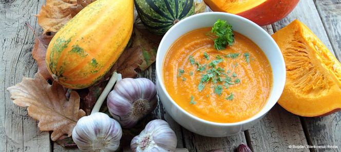 Fruchtig und doch würzig ist dieses Rezept für eine Kürbiscremesuppe © Bogdan Wankowicz, fotolia